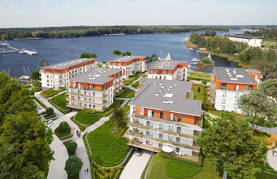 Marina Iława Apartamenty nad jeziorem